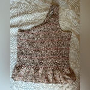 American Eagle One-shoulder stretch top